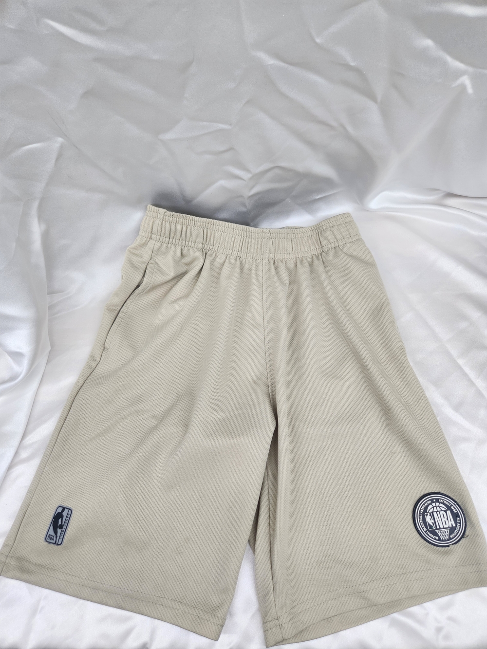 NBA Kids Beige Athletic Shorts